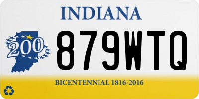 IN license plate 879WTQ