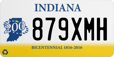 IN license plate 879XMH