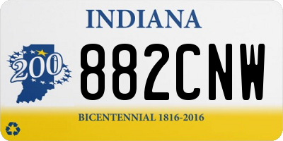 IN license plate 882CNW
