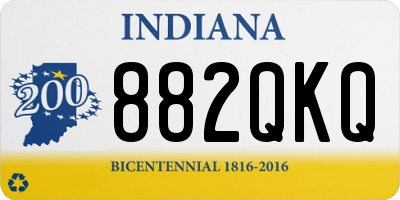 IN license plate 882QKQ