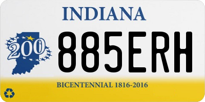IN license plate 885ERH