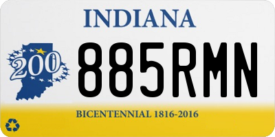 IN license plate 885RMN
