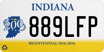 IN license plate 889LFP