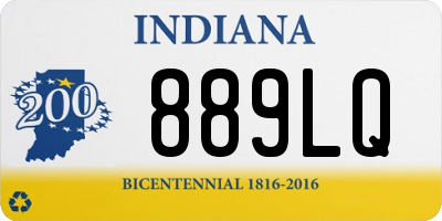 IN license plate 889LQ
