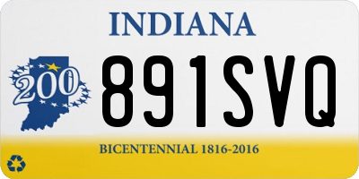 IN license plate 891SVQ