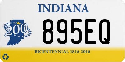 IN license plate 895EQ