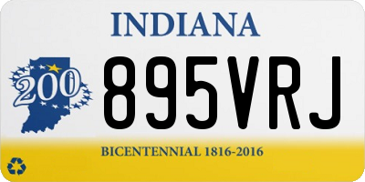 IN license plate 895VRJ