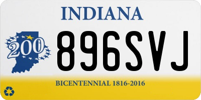 IN license plate 896SVJ