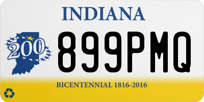 IN license plate 899PMQ