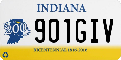 IN license plate 901GIV