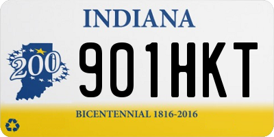 IN license plate 901HKT