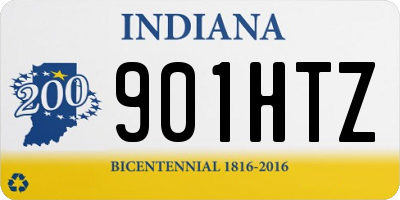 IN license plate 901HTZ