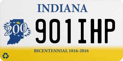IN license plate 901IHP