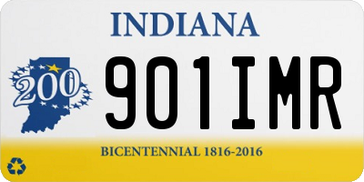 IN license plate 901IMR