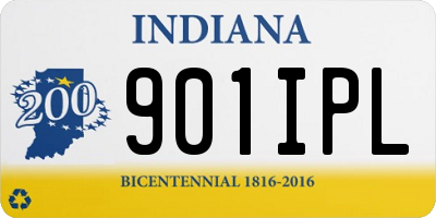 IN license plate 901IPL