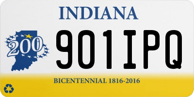IN license plate 901IPQ