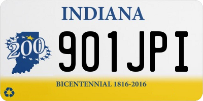 IN license plate 901JPI