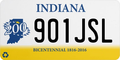 IN license plate 901JSL