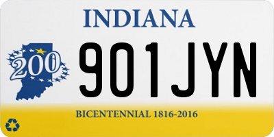 IN license plate 901JYN