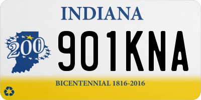 IN license plate 901KNA