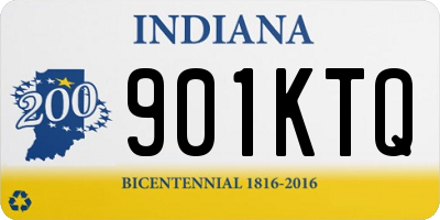 IN license plate 901KTQ