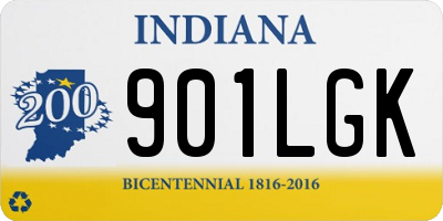 IN license plate 901LGK