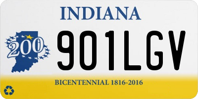 IN license plate 901LGV