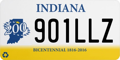 IN license plate 901LLZ