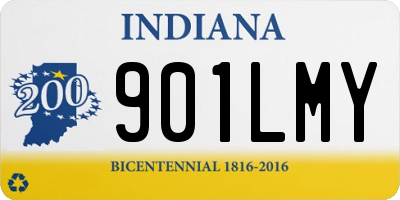 IN license plate 901LMY