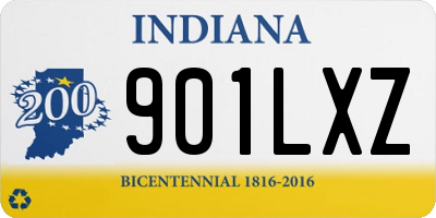 IN license plate 901LXZ