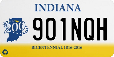 IN license plate 901NQH