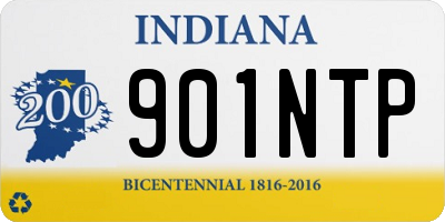 IN license plate 901NTP