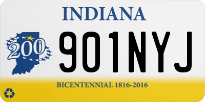 IN license plate 901NYJ
