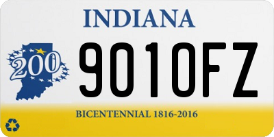 IN license plate 901OFZ