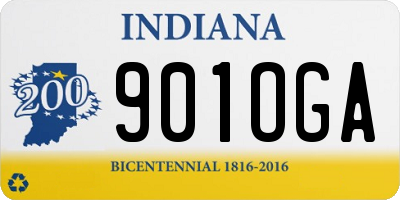 IN license plate 901OGA