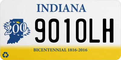 IN license plate 901OLH