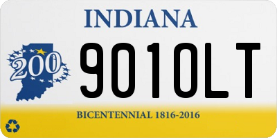 IN license plate 901OLT