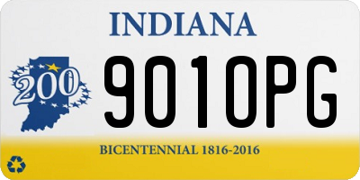 IN license plate 901OPG