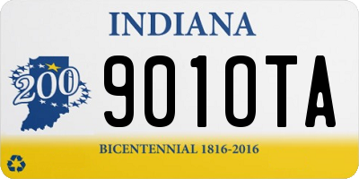 IN license plate 901OTA
