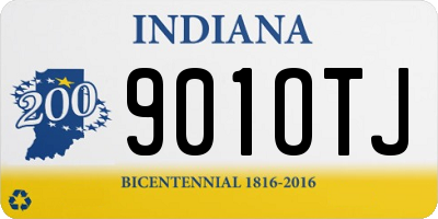IN license plate 901OTJ