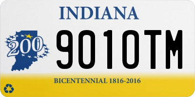 IN license plate 901OTM