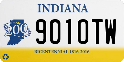 IN license plate 901OTW