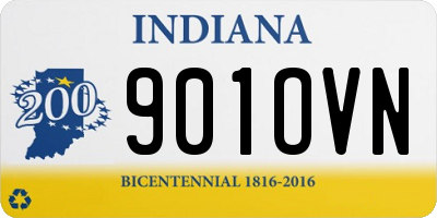 IN license plate 901OVN