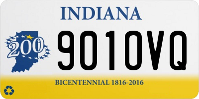 IN license plate 901OVQ