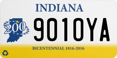 IN license plate 901OYA