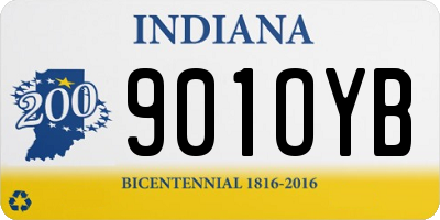 IN license plate 901OYB