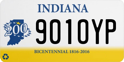 IN license plate 901OYP