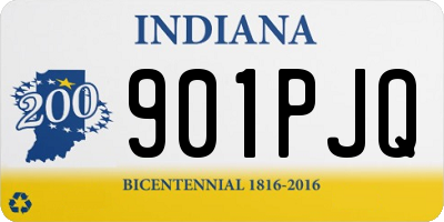 IN license plate 901PJQ