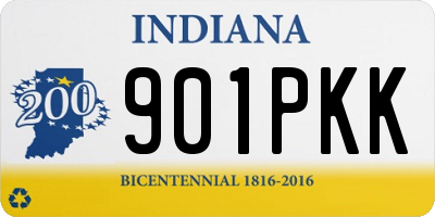 IN license plate 901PKK