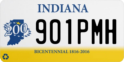 IN license plate 901PMH